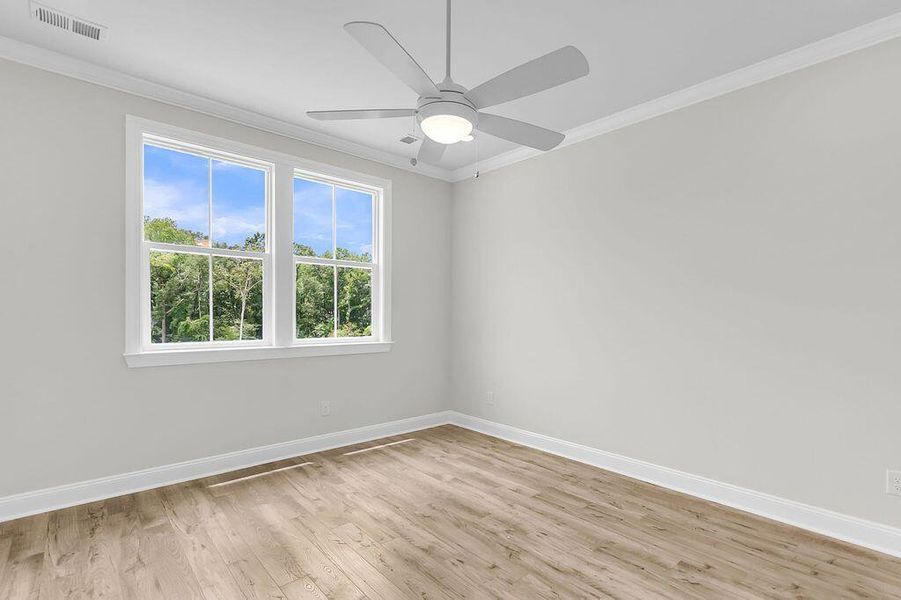 Spacious, unfurnished interior of a new home in Heron Preserve, Hanahan (Image 11). Spacious, unfurnished interior of a new home in Heron Preserve, Hanahan (Image 11).