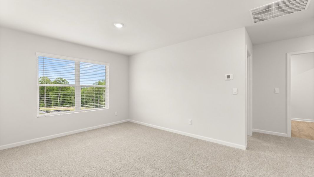 Representative unfurnished interior of a home built from the Hayden by D.R. Horton in Sheffield Highlands, Dallas (Image 20). Representative unfurnished interior of a home built from the Hayden by D.R. Horton in Sheffield Highlands, Dallas (Image 20).