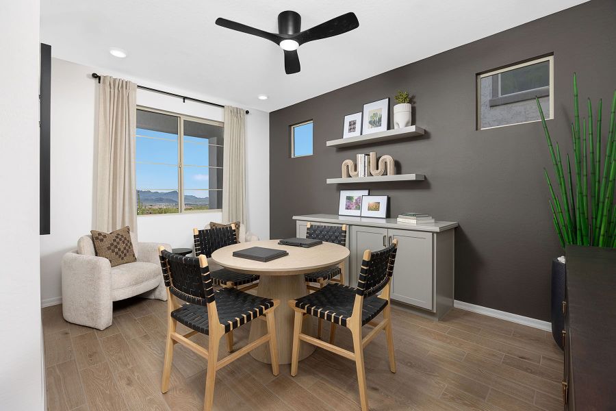 Representative furnished interior of a home built from the Sienna by Mattamy Homes in Tyler Ranch, Buckeye (Image 14).