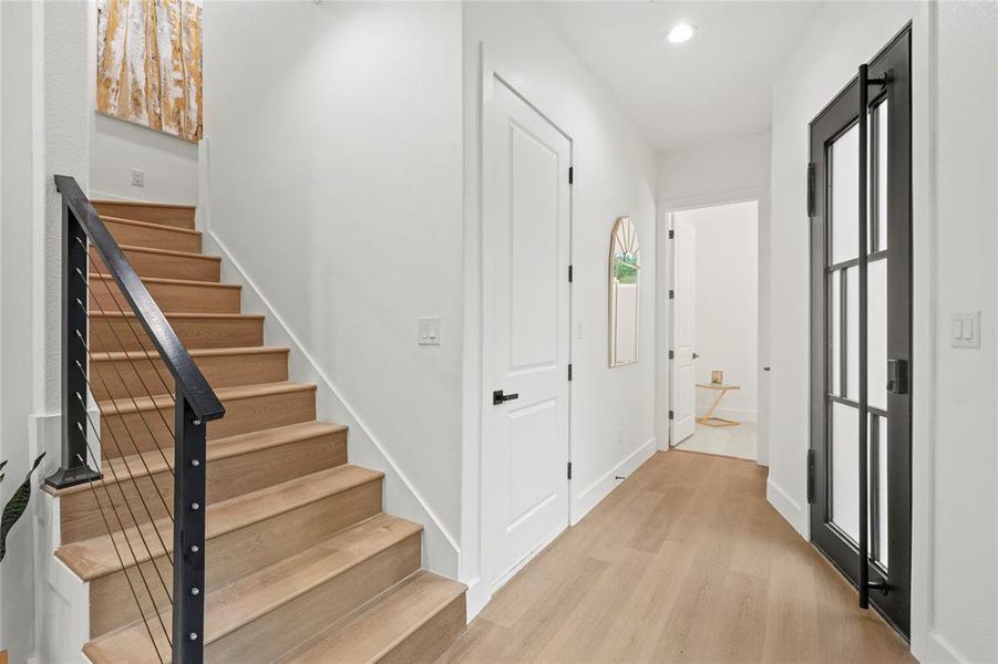 Furnished interior view inside a new home in , Dallas (Image 18).