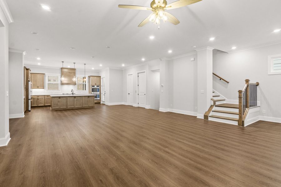 Representative unfurnished interior of a home built from the The Stanley by The Providence Group in Waterside Single Family, Peachtree Corners (Image 43). Representative unfurnished interior of a home built from the The Stanley by The Providence Group in Waterside Single Family, Peachtree Corners (Image 43).