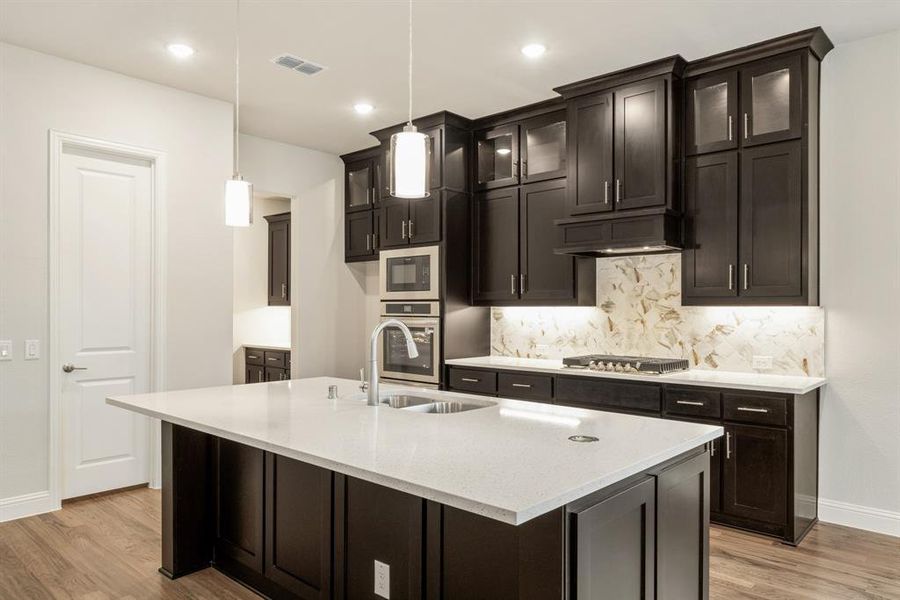Furnished interior view inside a new home in Mockingbird Heights Classic 60, Midlothian (Image 12).