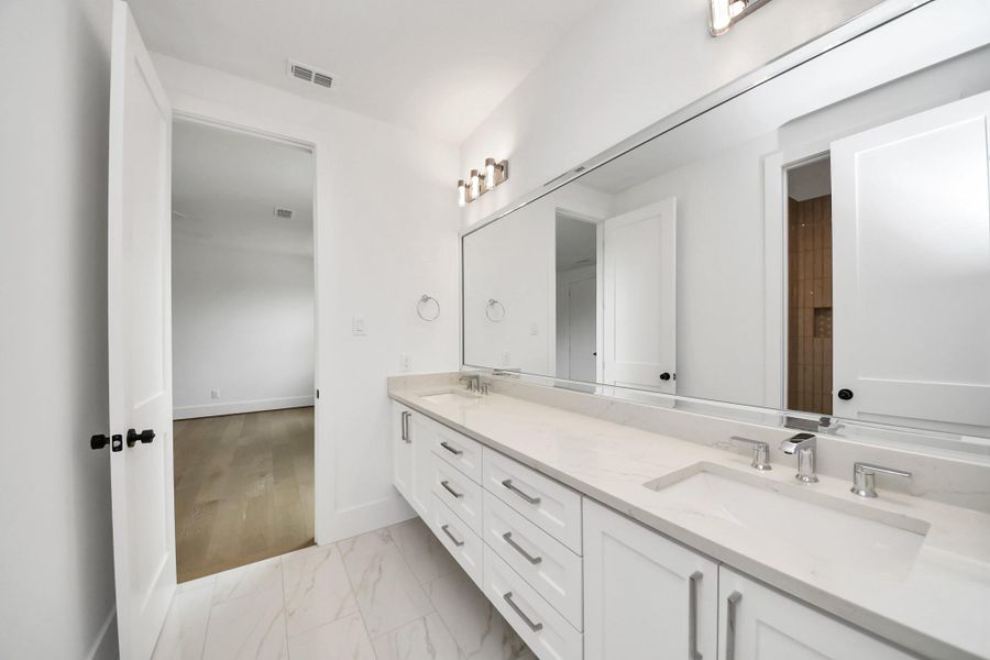 Furnished interior view inside a new home in , Houston (Image 22).