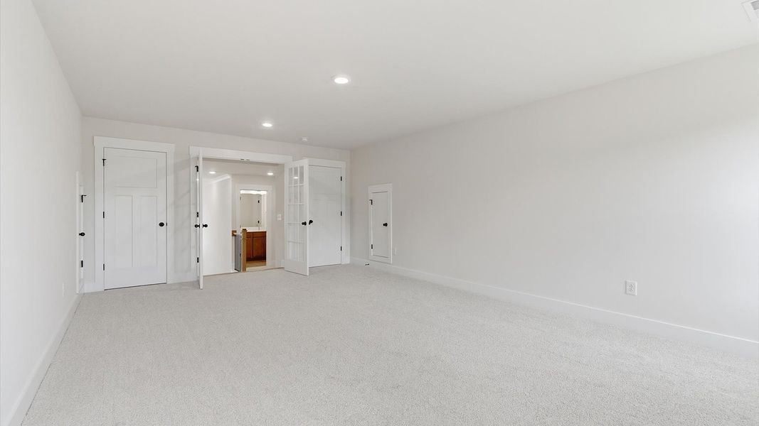 Furnished interior view inside a new home in Mulberry Estates, Simpsonville (Image 28).