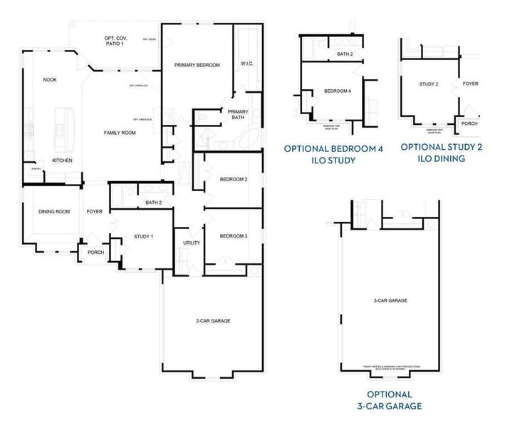 floorplan 01 concept 2267 abes landing granbury texas landsea homes