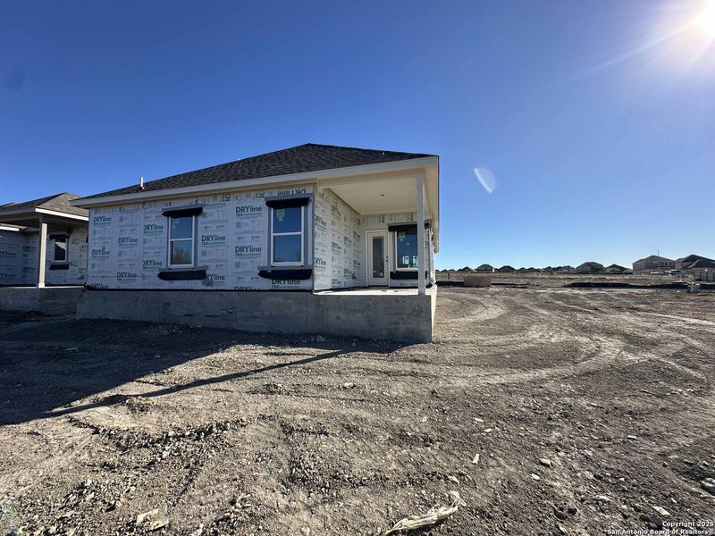 In-progress construction of a new home in Arcadia Ridge, San Antonio, TX (Image 16).