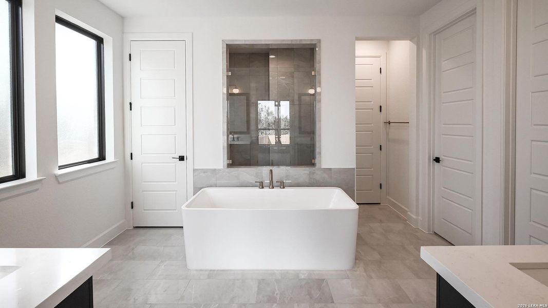 Furnished interior view inside a new home in Johnson Ranch, Bulverde (Image 15).