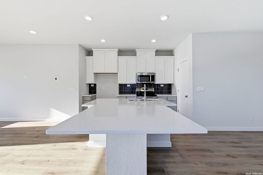 Furnished interior view inside a new home in , New Braunfels (Image 7).