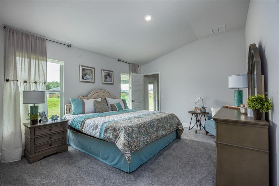 Furnished interior view inside a new home in Savannah Station, Alachua (Image 6).