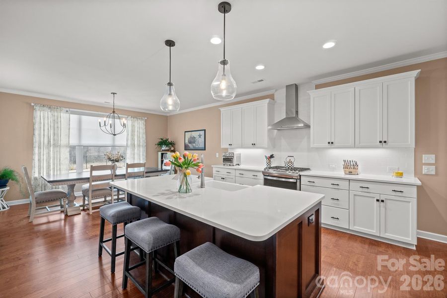 Furnished interior view inside a new home in , Concord (Image 18).