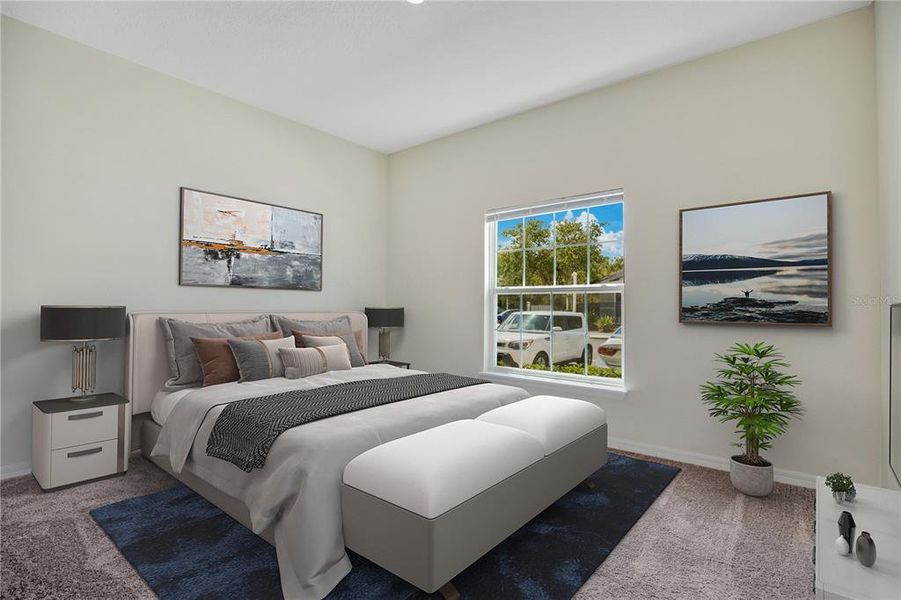 Furnished interior view inside a new home in , Kissimmee (Image 8).