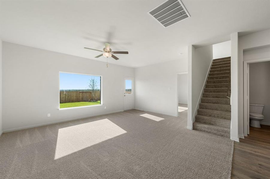 Spacious, unfurnished interior of a new home in Cresson Estates, Cresson (Image 6).