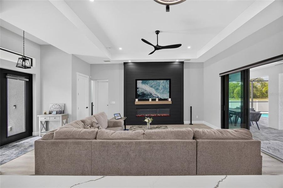 Furnished interior view inside a new home in , Cape Coral (Image 9).