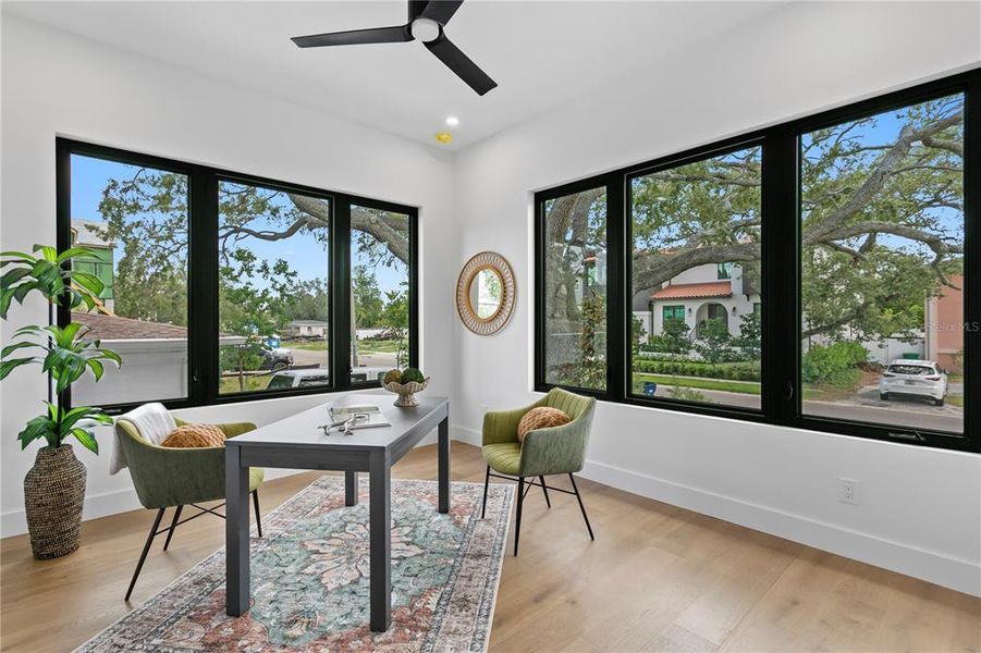 Furnished interior view inside a new home in , Tampa (Image 19). Furnished interior view inside a new home in , Tampa (Image 19).
