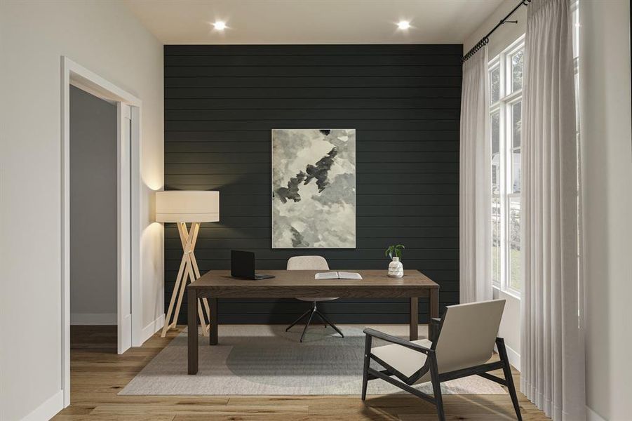 Furnished interior view inside a new home in , Dallas (Image 4).