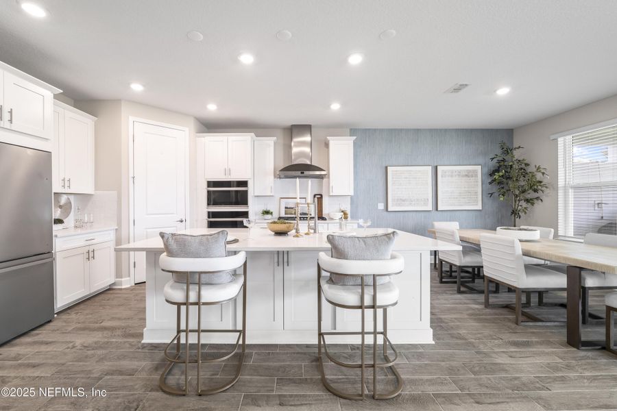 Furnished interior view inside a new home in The Cove at Beachwalk, St. Johns (Image 17). Furnished interior view inside a new home in The Cove at Beachwalk, St. Johns (Image 17).