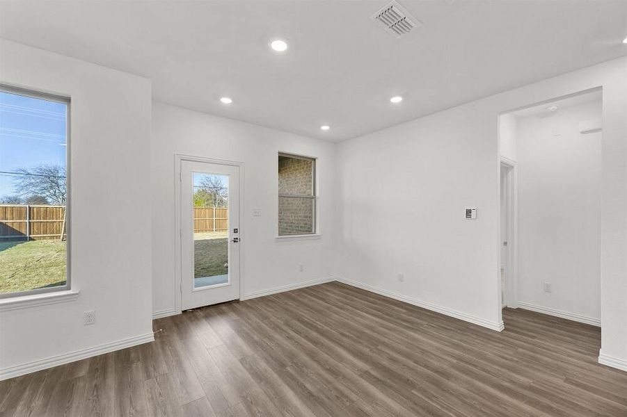 Caldwell Home Plan Dining Area by Ashton Woods