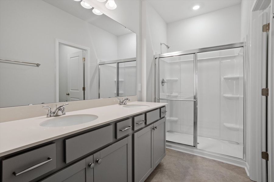 Furnished interior view inside a new home in West Main Townhomes, Sanford (Image 10).