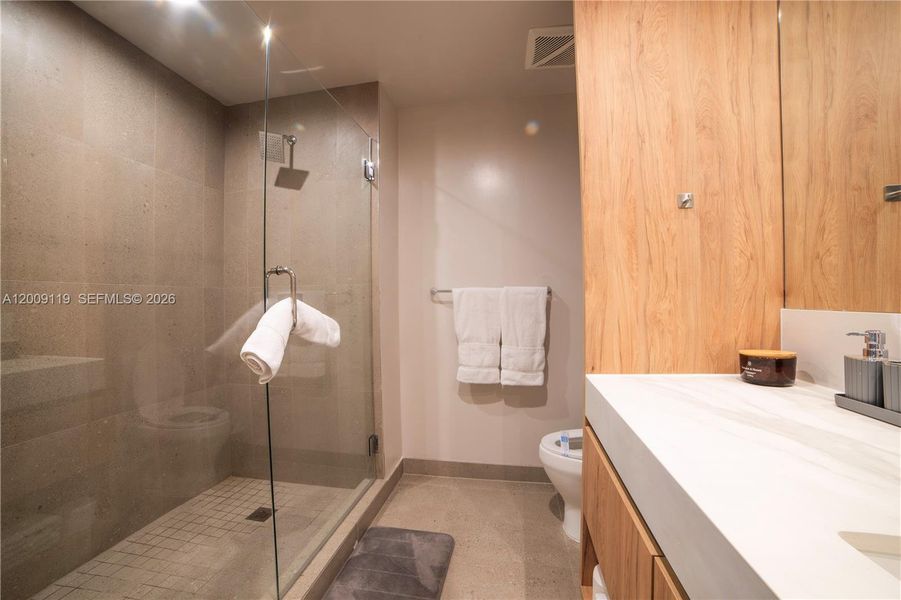 Furnished interior view inside a new home in , Miami (Image 14).