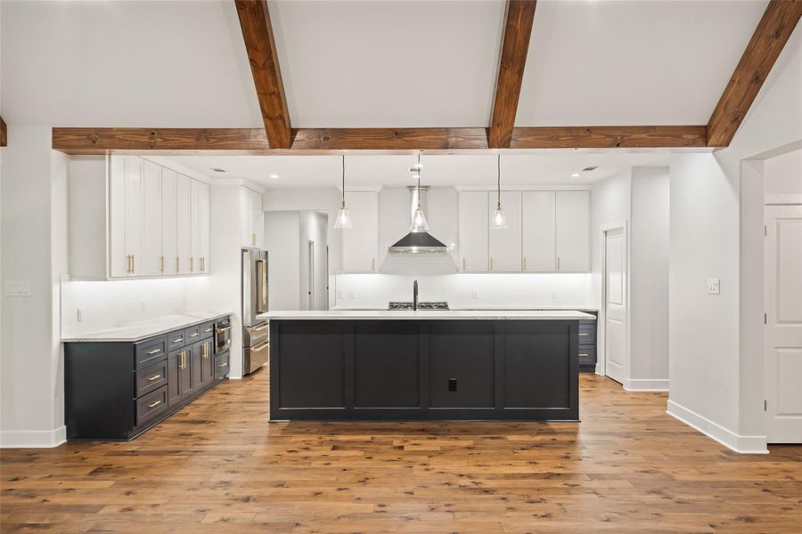 Furnished interior view inside a new home in , Willis (Image 11).