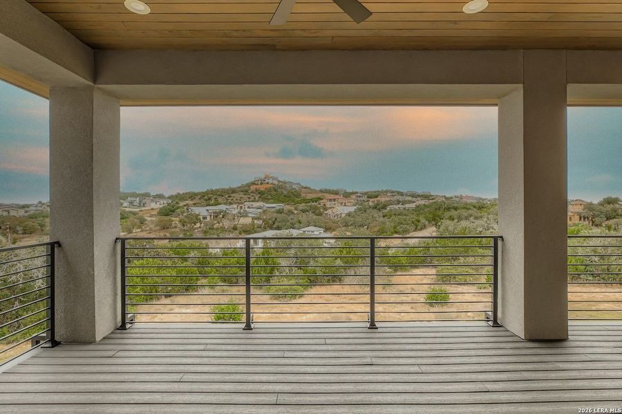 Exterior details and patio area of a home in , San Antonio (Image 24).
