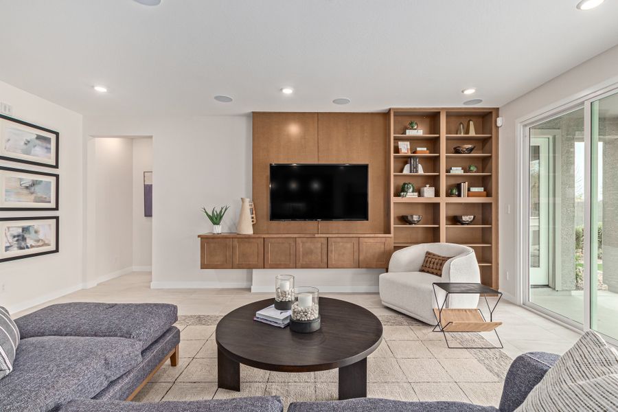Representative furnished interior of a home built from the Plan 4414 by Scott Communities in The Views at Rancho Cabrillo, Peoria (Image 8).