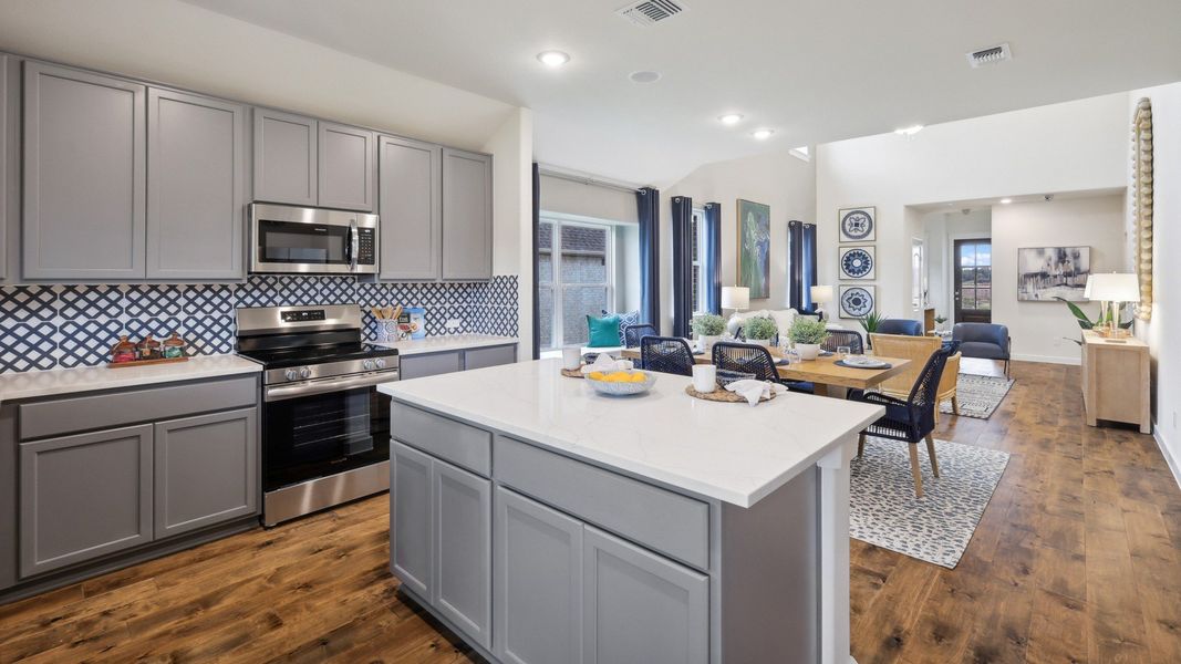 Representative furnished interior of a home built from the Meridian by Brightland Homes in Churchill, Anna (Image 9).