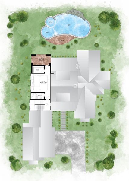 Second Floor, Floor Plan