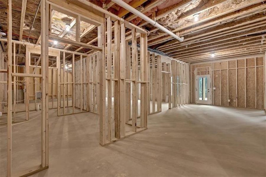 In-progress construction of a new home in , Rome, GA (Image 23).