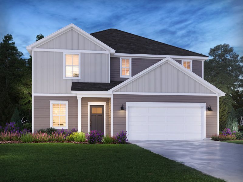 Front exterior of a home in the Mission Hills community, located in La Vergne, TN (Image 17).