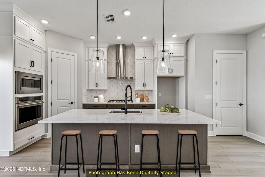 Furnished interior view inside a new home in , Jacksonville (Image 4).
