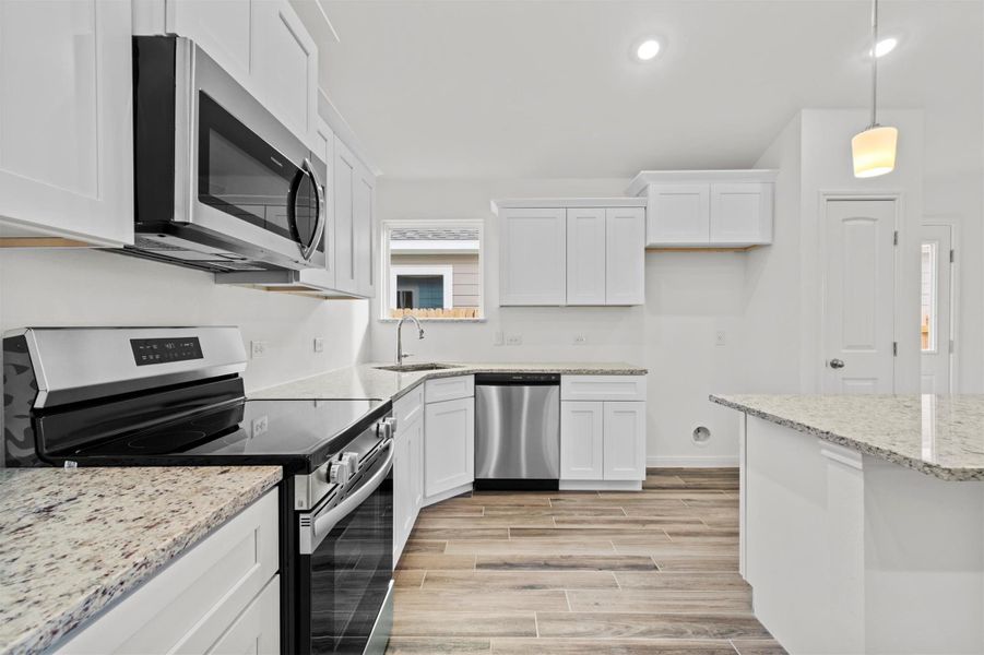 Furnished interior view inside a new home in Butler Farms, Liberty Hill (Image 12). Furnished interior view inside a new home in Butler Farms, Liberty Hill (Image 12).
