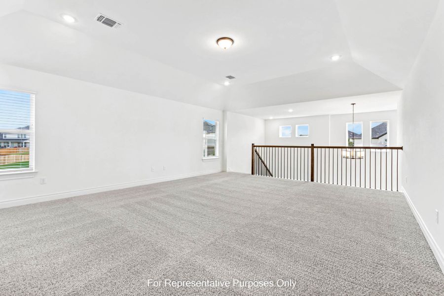 Spacious, unfurnished interior of a new home in Barksdale, Leander (Image 10). Spacious, unfurnished interior of a new home in Barksdale, Leander (Image 10).