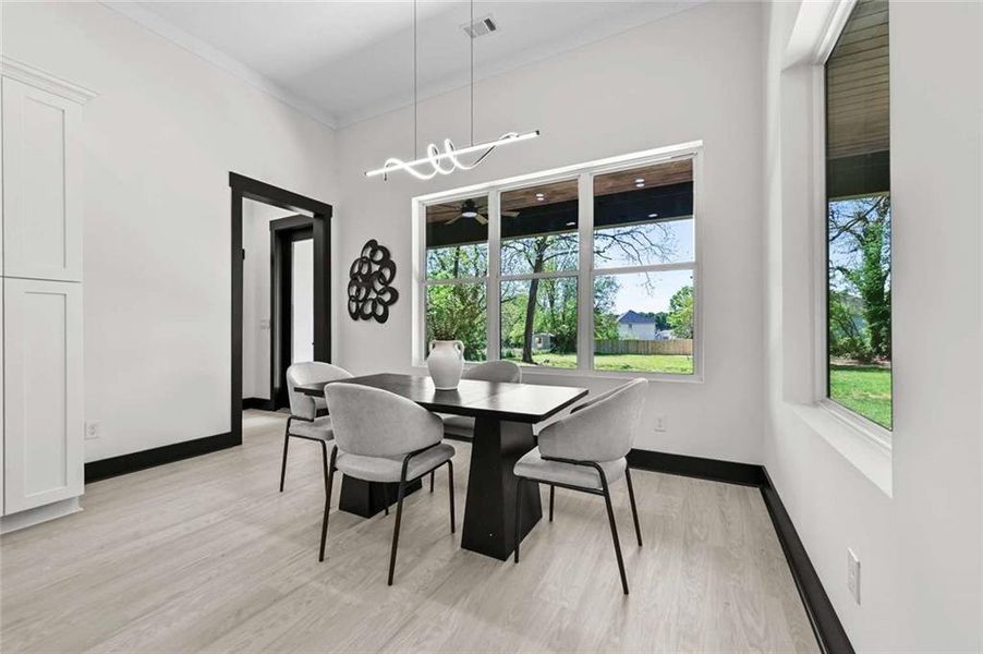 Furnished interior view inside a new home in , Lithonia (Image 38). Furnished interior view inside a new home in , Lithonia (Image 38).