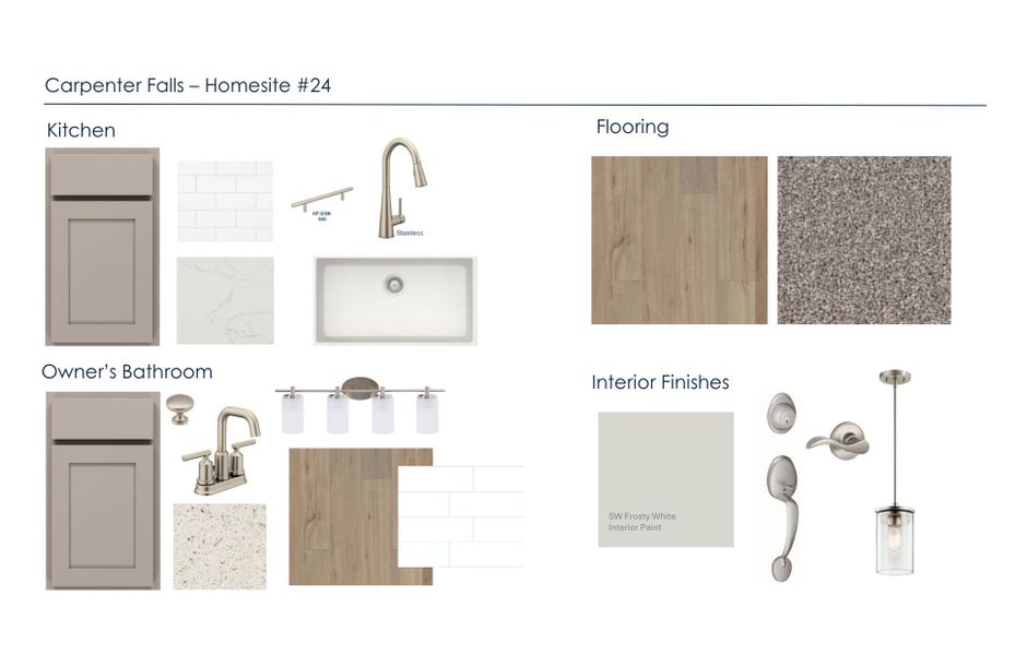 Sample of building materials used in homes in Carpenter Falls, Durham (Image 19).