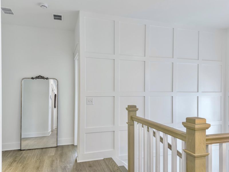 Spacious, unfurnished interior of a new home in Overlook at Copahee Sound, Awendaw (Image 22).