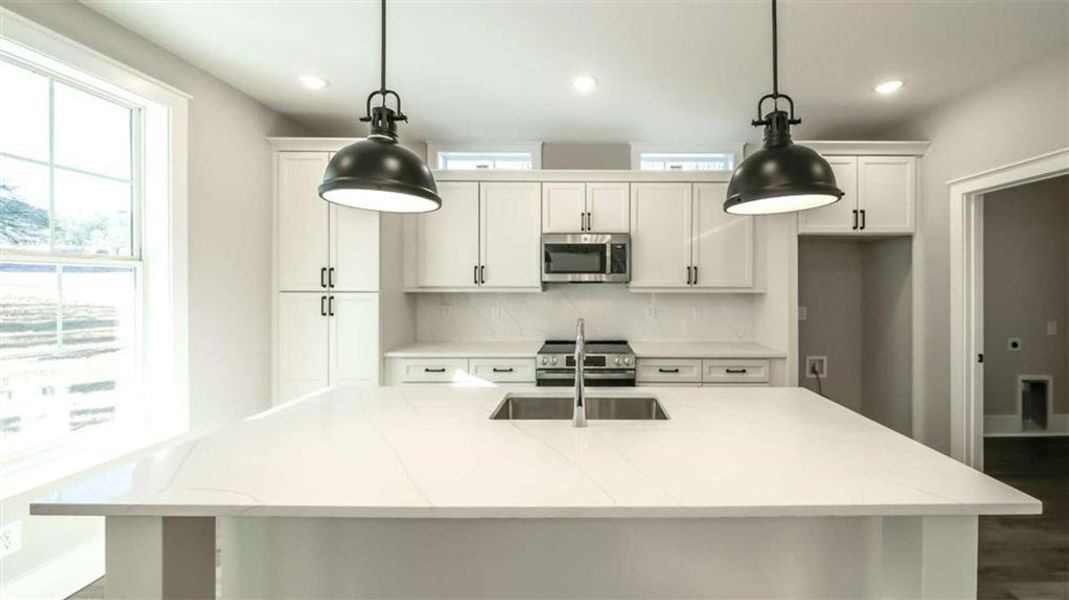 Furnished interior view inside a new home in , Bowdon (Image 11).