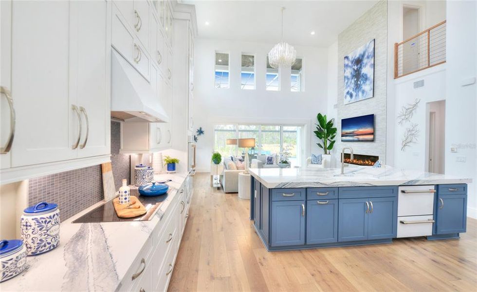 Furnished interior view inside a new home in Veranda Bay, Flagler Beach (Image 15).
