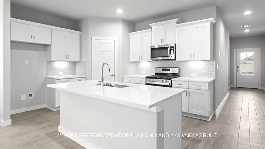 Furnished interior view inside a new home in Westmont, Lubbock (Image 3).