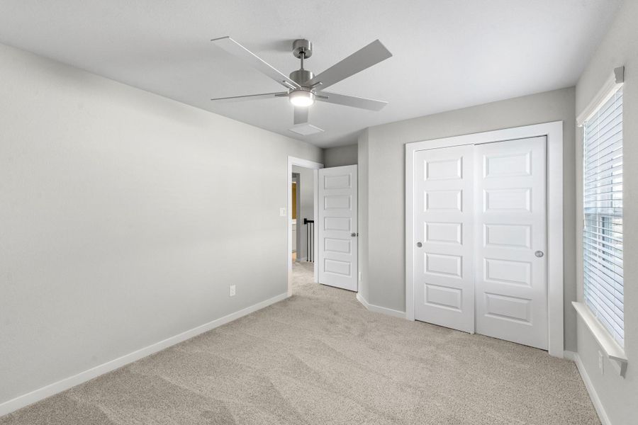 Spacious, unfurnished interior of a new home in Briarwood Crossing, Rosenberg (Image 25). Spacious, unfurnished interior of a new home in Briarwood Crossing, Rosenberg (Image 25).
