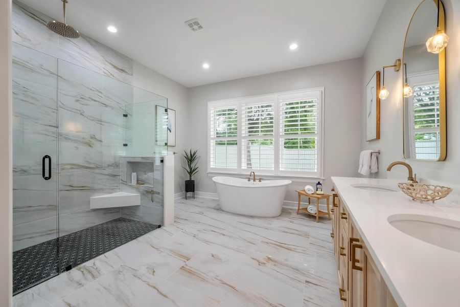 Furnished interior view inside a new home in , Johns Island (Image 7).