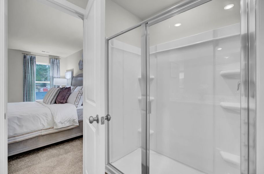 Furnished interior view inside a new home in Essence at Chestnut Ridge North, Hopkins (Image 26).