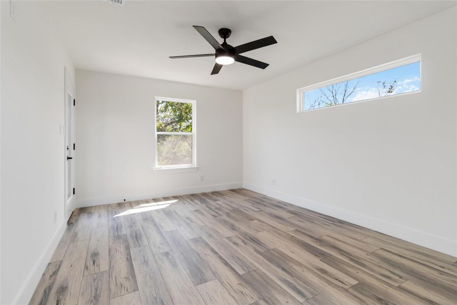 Private balcony access for relaxing outdoor enjoyment. Private balcony access for relaxing outdoor enjoyment.