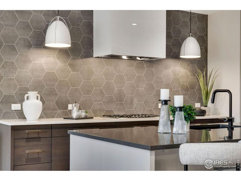 Furnished interior view inside a new home in , Loveland (Image 11).