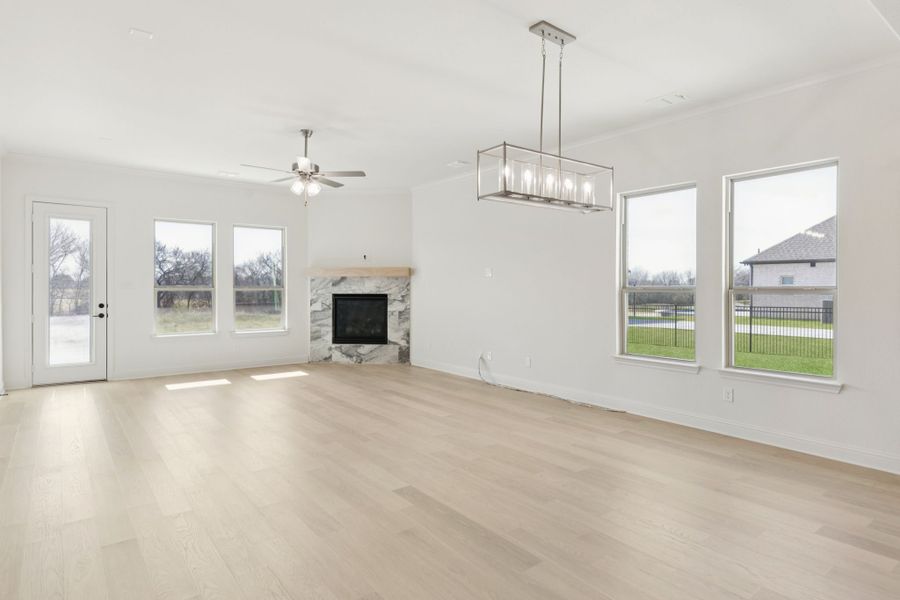 Spacious, unfurnished interior of a new home in Joshua Meadows, Joshua (Image 17). Spacious, unfurnished interior of a new home in Joshua Meadows, Joshua (Image 17).