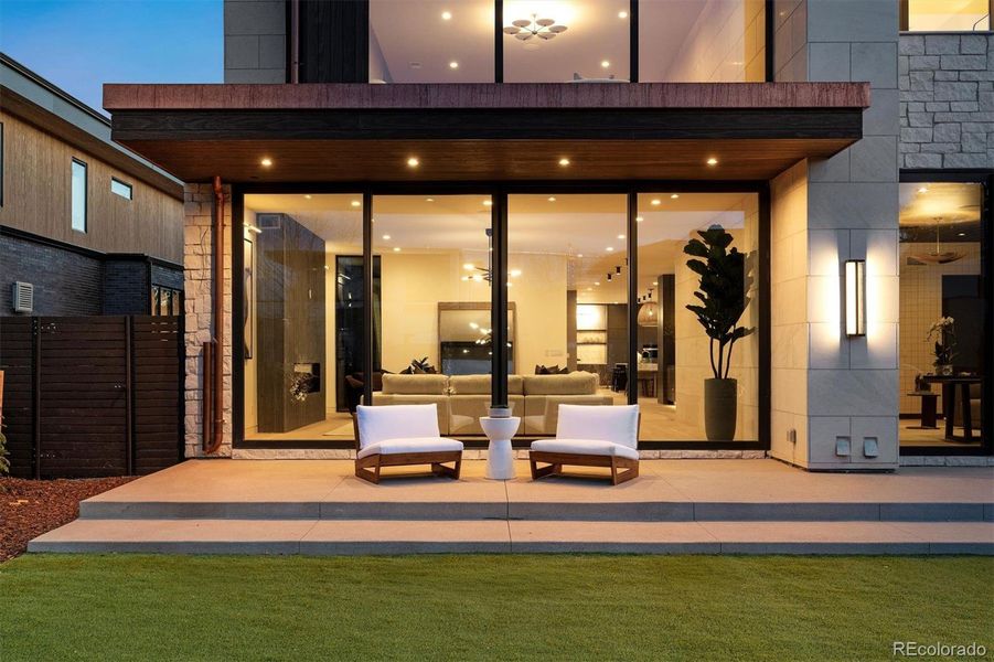 Exterior details and patio area of a home in , Denver (Image 22).