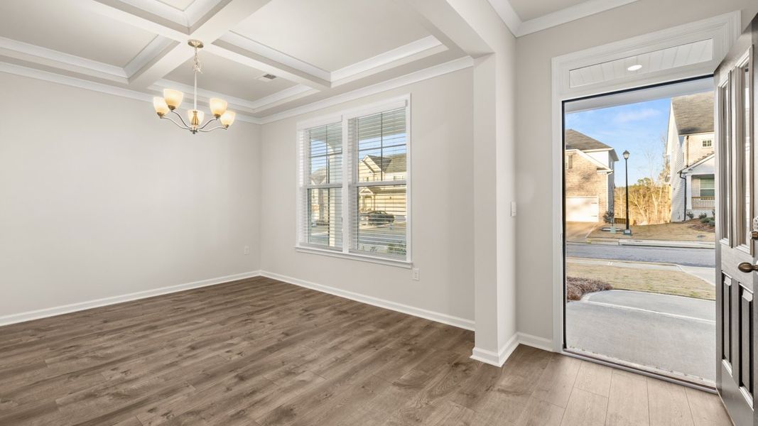Spacious, unfurnished interior of a new home in Heritage Pointe, Senoia (Image 16).