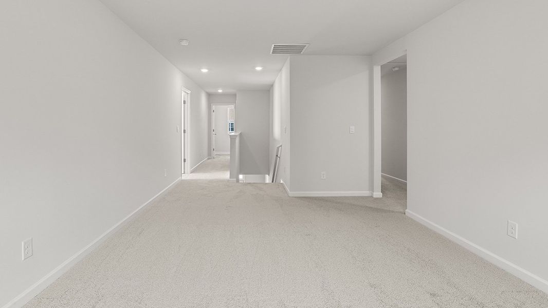 Representative unfurnished interior of a home built from the Halton by D.R. Horton in Parkside at Carter Grove, Cartersville (Image 28). Representative unfurnished interior of a home built from the Halton by D.R. Horton in Parkside at Carter Grove, Cartersville (Image 28).