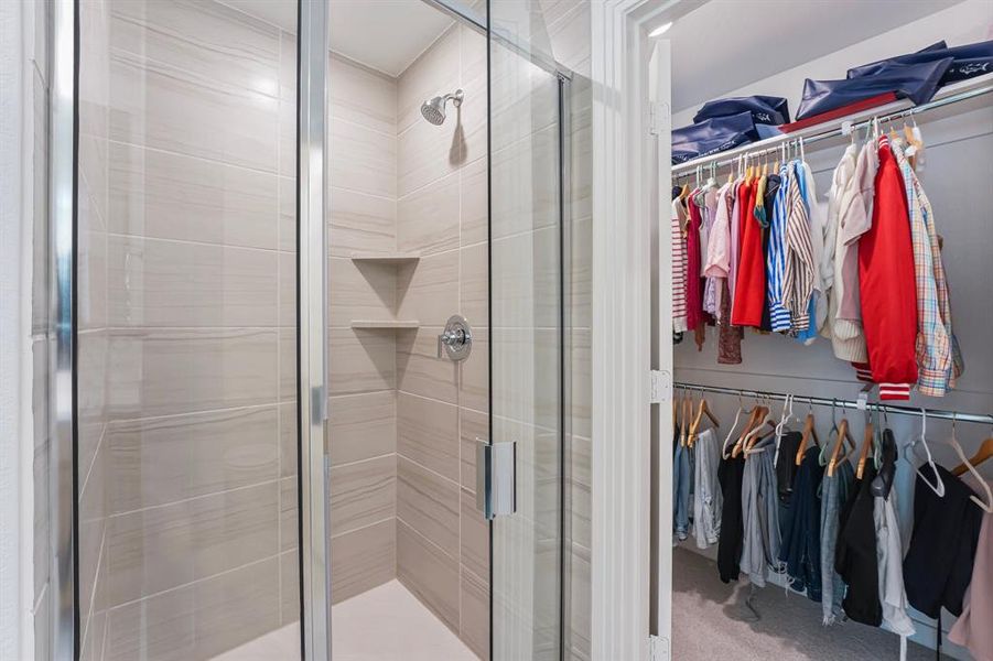 Close-up of interior finishes inside a home in Pecan Square, Northlake (Image 21).