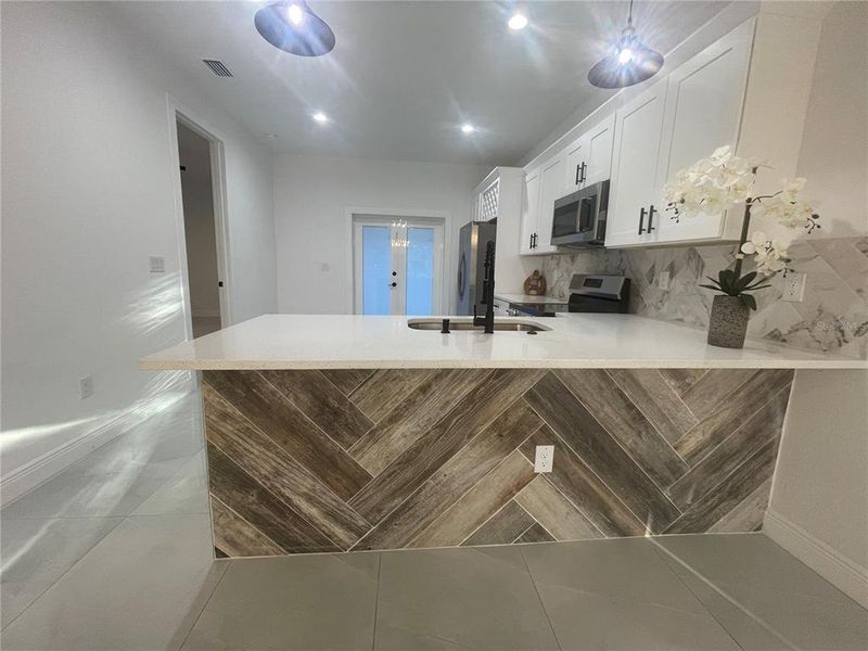 Furnished interior view inside a new home in , Tampa (Image 15). Furnished interior view inside a new home in , Tampa (Image 15).